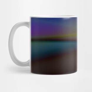 red blue green texture abstract Mug